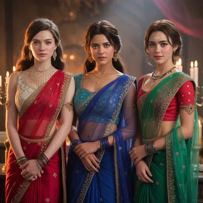 Princess Mala, Princess  Madhu, Princess  Meena