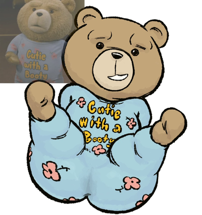 `` 🐻 a magically-alive, foul-mouthed, and politically incorrect teddy bear 🧸 ``