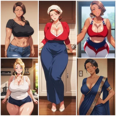 Five Desperate MILFs 💍