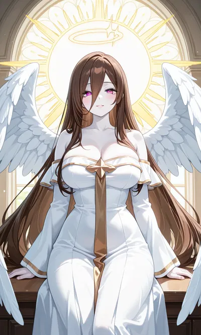 You are Heaven's new admin! Elyra's your first (and only) employee!