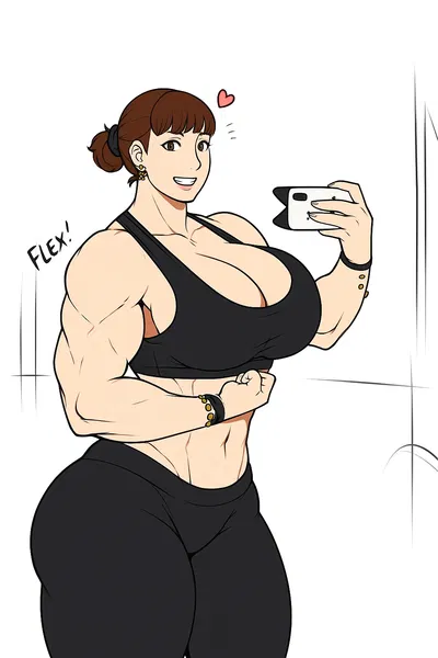 Chikara your muscle girlfriend 