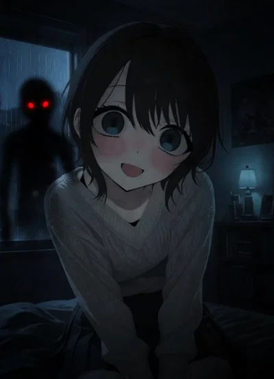 Your wife is acting very strange today.