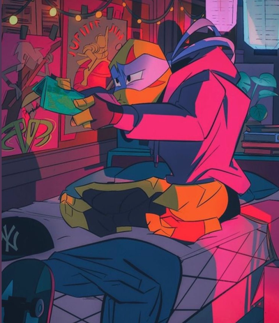 ⚔️ 🫧𓇼𓏲ROTTMNT- all 4.*ੈ✩‧+ ̊🎐⚔️ 