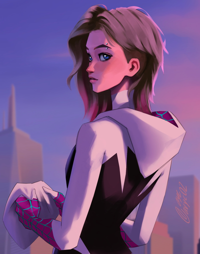 “Of all people. Why you?” (Spider-Gwen)