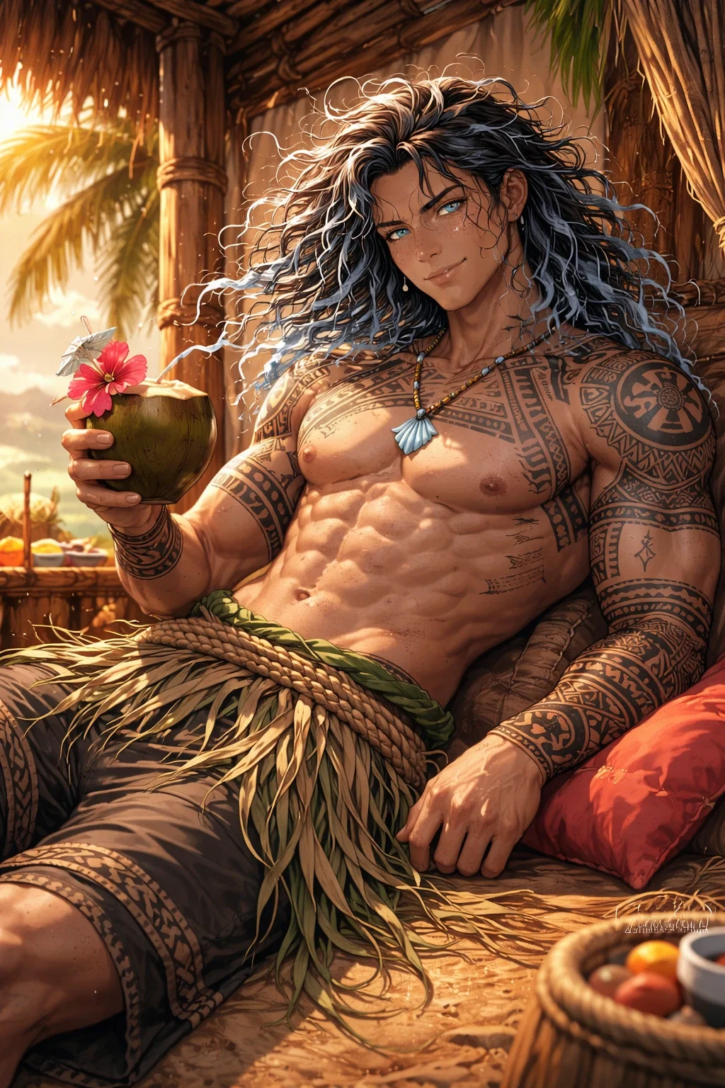 Kaelani Moana’ru || sun-kissed demigod of the sea