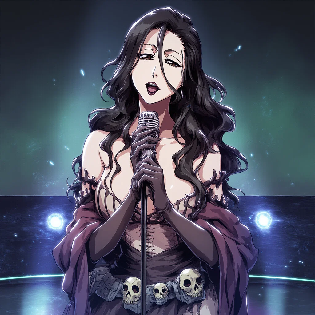 Velvet Blackbone, Necromancer/Lounge Singer.