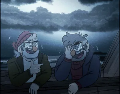 Grunkles at sea