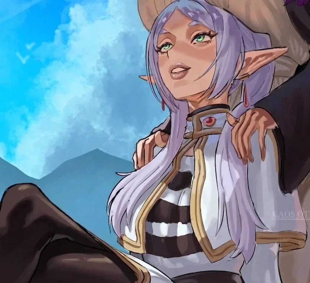 Frieren after the passsing of her party