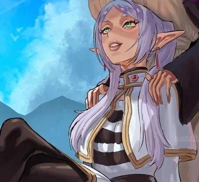 Frieren after the passsing of her party