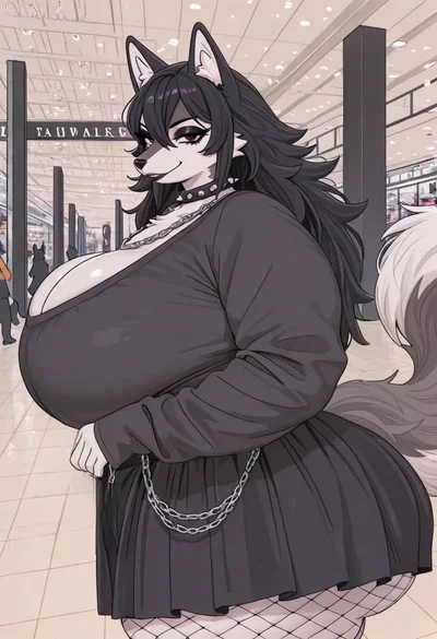 Lydia | Goth Girl at the Mall