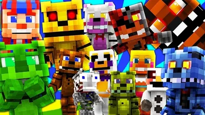 FNAF WORLD - MINECRAFT