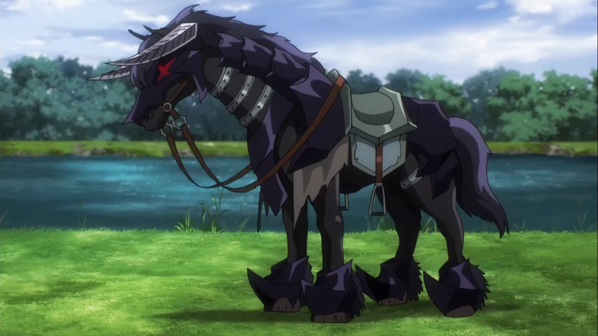 Riding the bircorn to victory and honor.