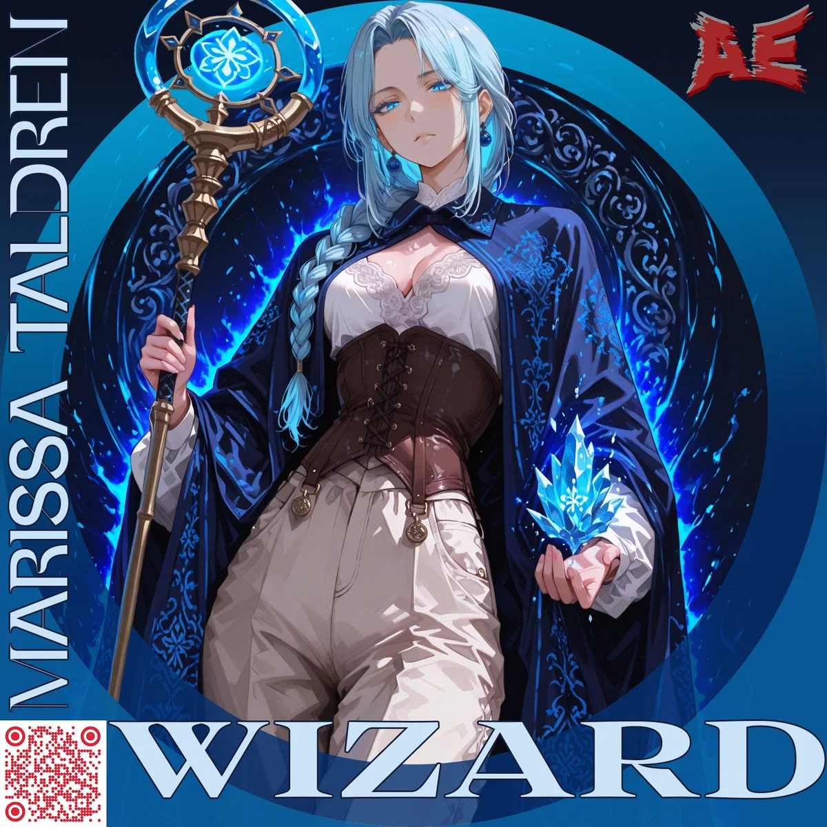 Cold Mentor — Marissa Taldren: a weary and unfulfilled wizard