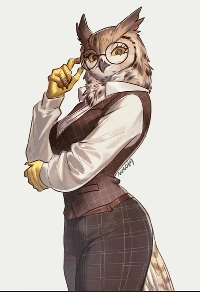 ...owl... Damn, I couldn't find any decent bots about a night owl woman! I saw a few, but they were so dumb. I wanted to find an independent woman who had already built her own life! She has a job and an apartment! It's a bit of a cliché that she works in 
