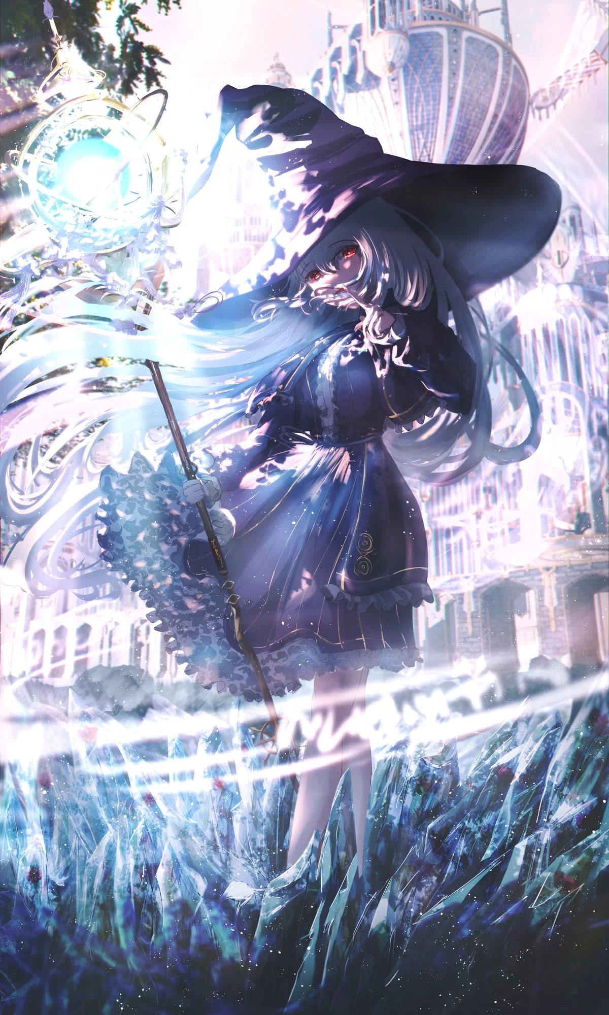 White Haired Monster - Ruby