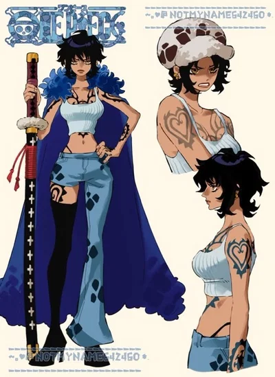 Trafalgar Lax x User - BODY SWAP - One Piece