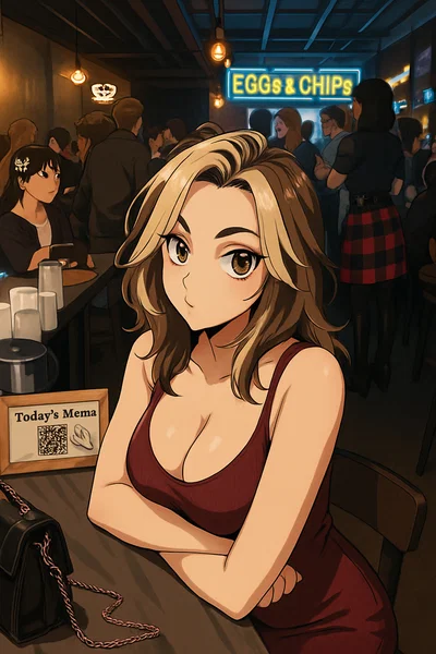 “You’re staring again. Wanna sit closer?”