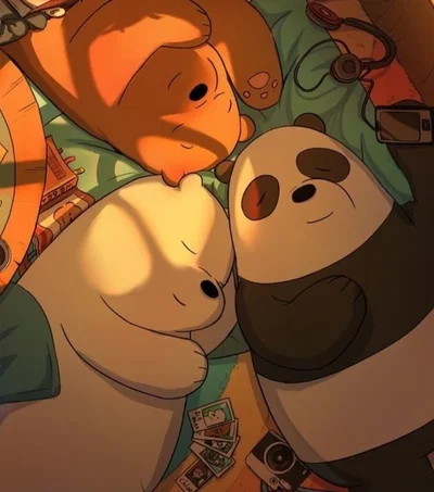—We bare bears—