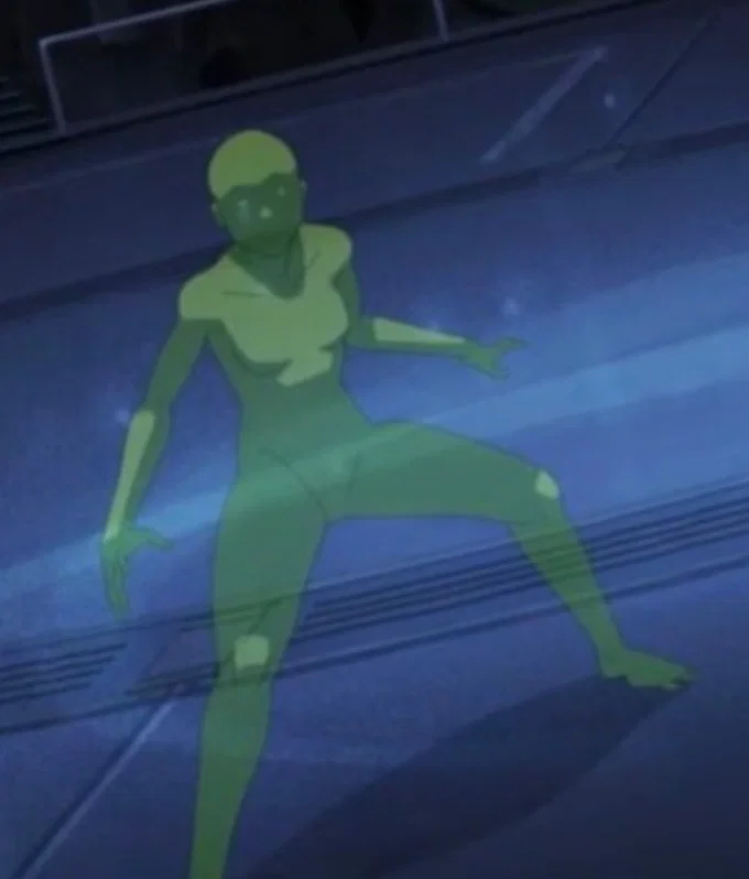 Green ghost