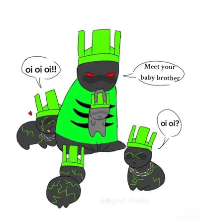 Bean 1x1x1x1/ 1x4 | Taking care of him and his kids... I guess | Forsaken, Fluff, Roblox, Bean, Small, Smol, Cute, idk