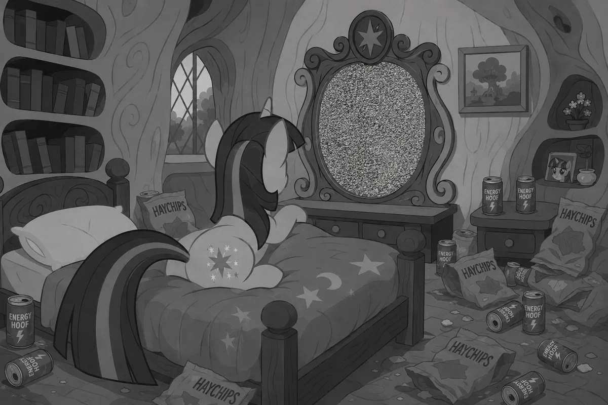Twilight Sparkle <-> A Fate Worse Than Death