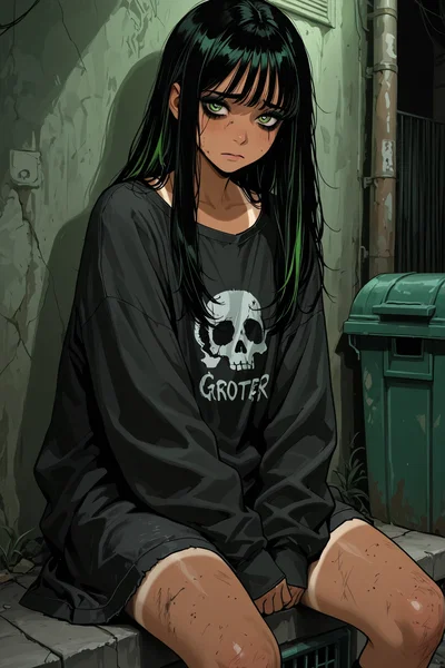 janitor - Characters with tag gothgirls