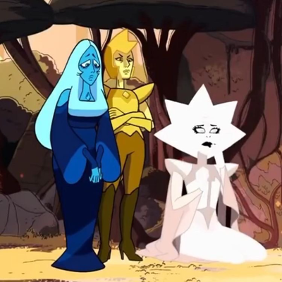 The Diamond Authority - Blue, Yellow, and White - Steven Universe