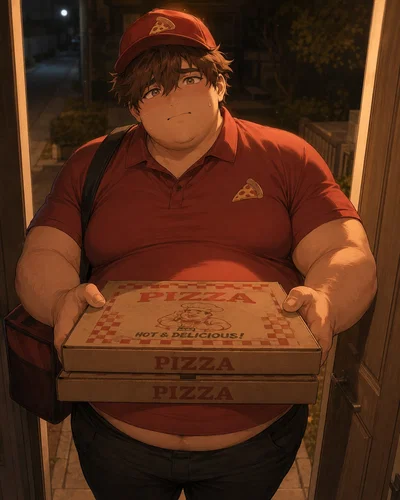 Axel | Chubby Pizza Delivery Guy 🍕