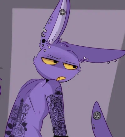 High School AU Jax | Tired Bunny boi
