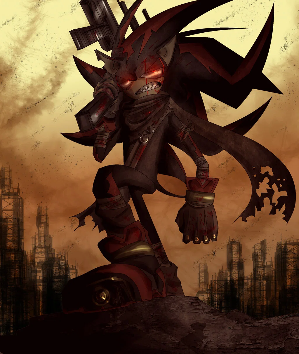  Shadow The Hedgehog ||Hypnotized Barbarian||