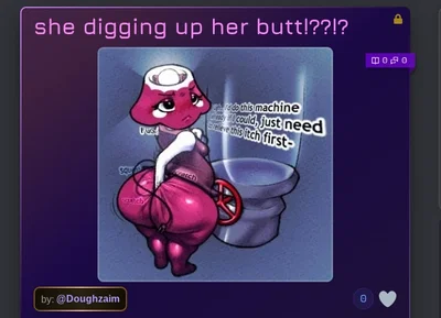 quit digging up your ass brightney