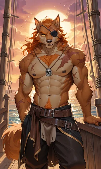 The wolf of the seven seas