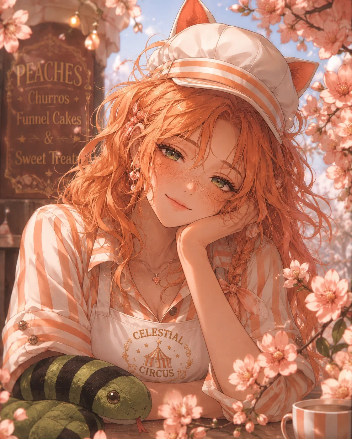Peaches the Concessions Stand Attendant