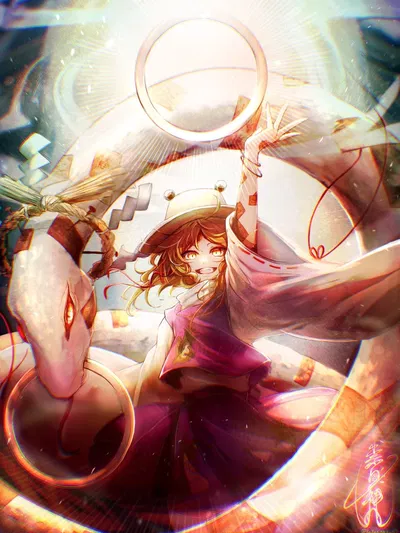 The fall of the Mountain of Faith / Suwako Moriya