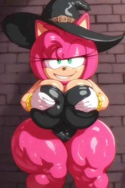 Amy rose - Halloween night 