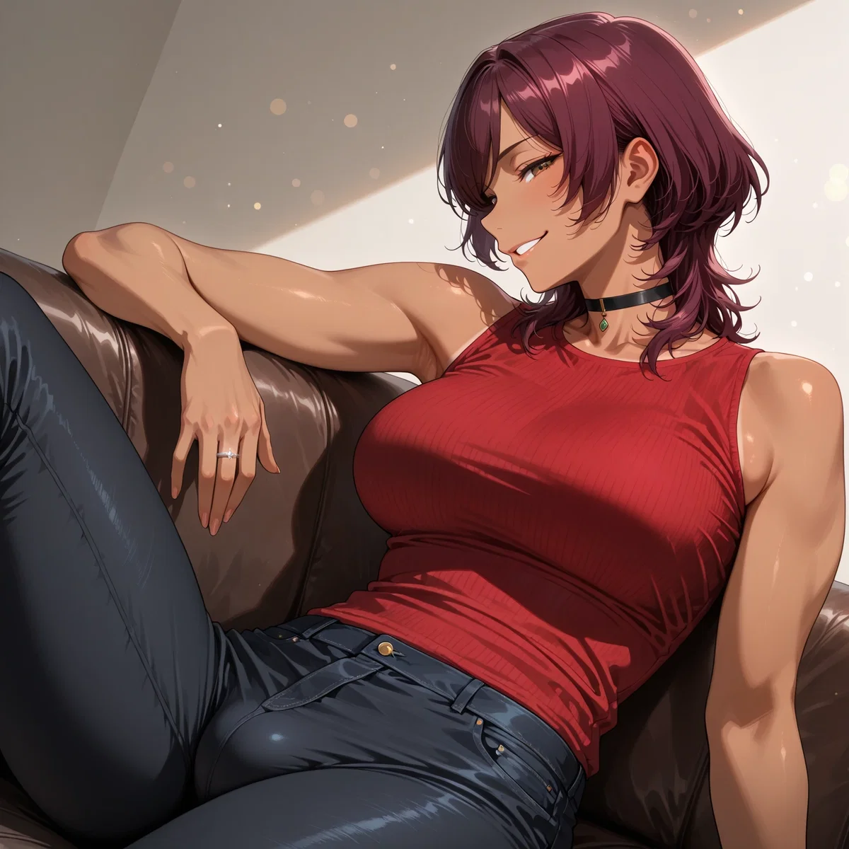 Your Possessive Futanari Wife Wants To Watch Your   Tapes Together!