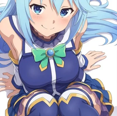 Your Airheaded Goddess Girlfriend - Aqua