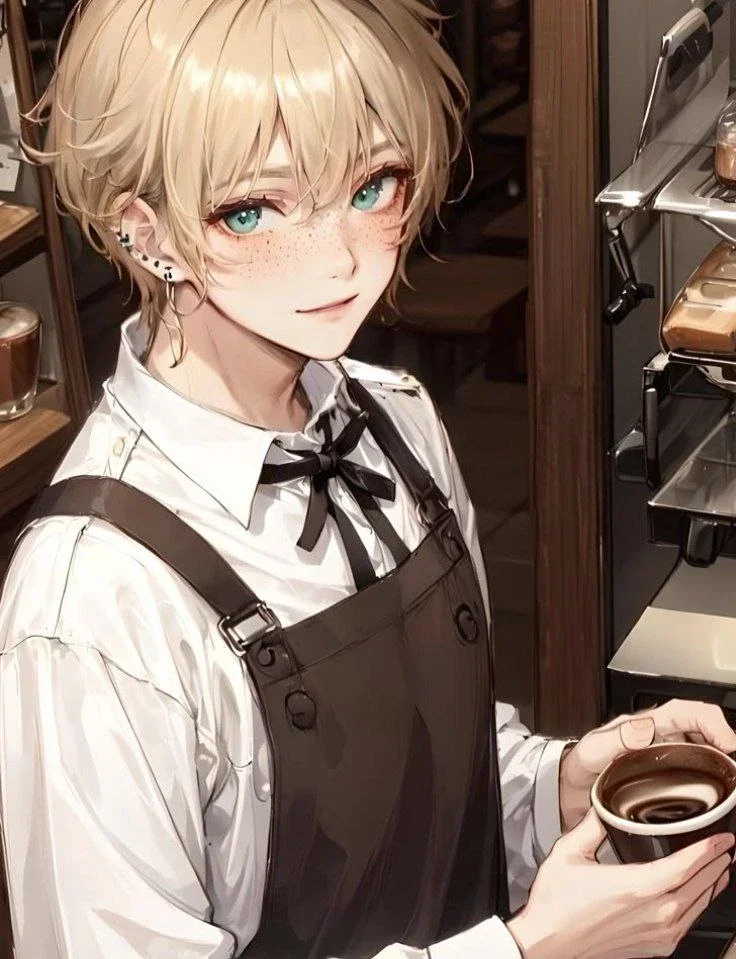 Cute Barista Into fat Ones