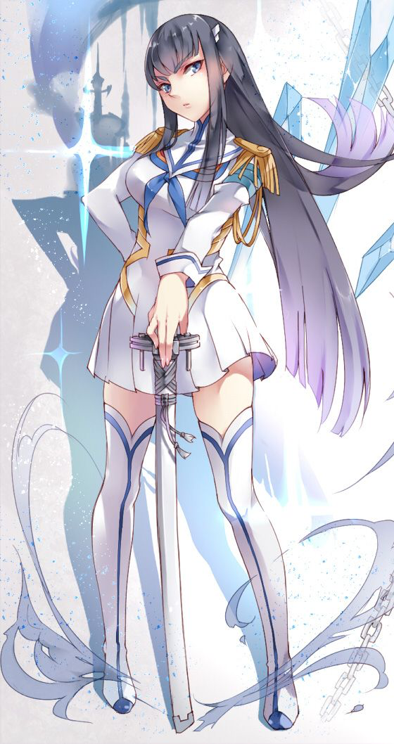 Satsuki Kiryuin, head of the student council