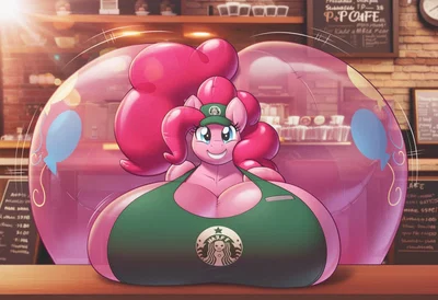 Pinkypie inflatable bartender wip