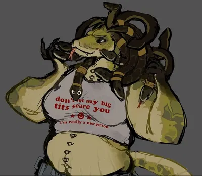 Medusa, struggling Tattooist ["Henrietta Greenwood"]