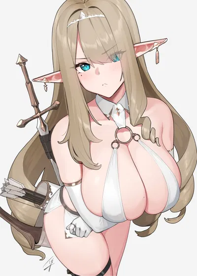 Kyela |  Tsundere Elf wants to join your Party