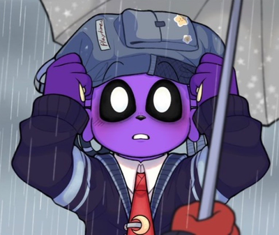 You’re soaked, get inside doofus
