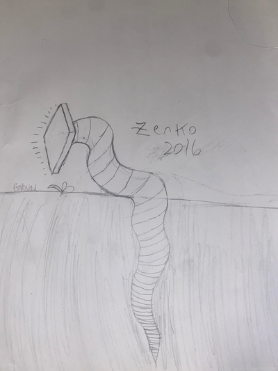 Worm that transforms you into a anthro