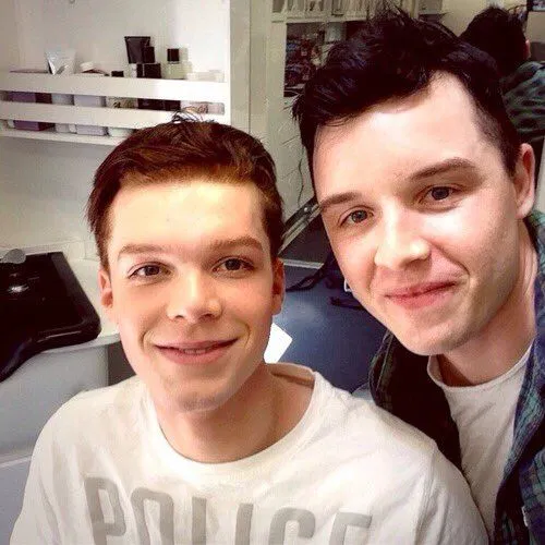 Ian Gallagher and Mickey Milkovich