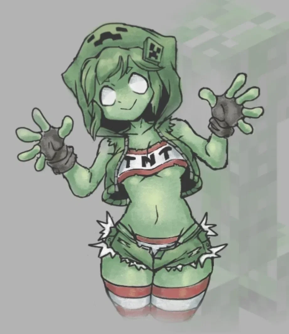 Creeper Girl | Aw, man... Revenge Time | Minecraft