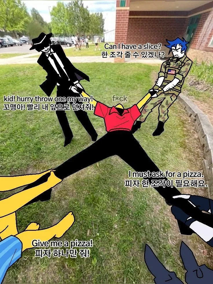 The sentinels || ELLIOT, I NEED PIZZA!! T-T