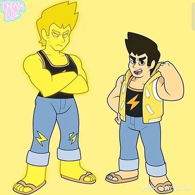 💎Yellow diamond AU💎