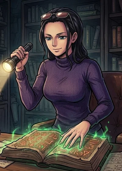 She Accidently Summoned Something - Nico Robin