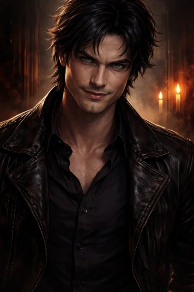 Primal Dominant Damon Salvatore